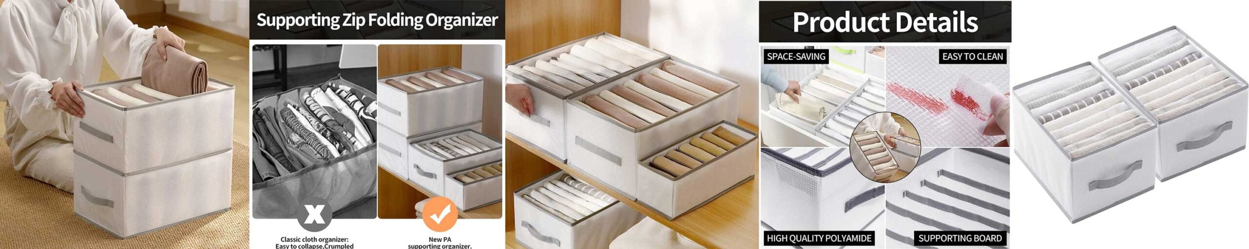 Wardrobe Clothes Organizer