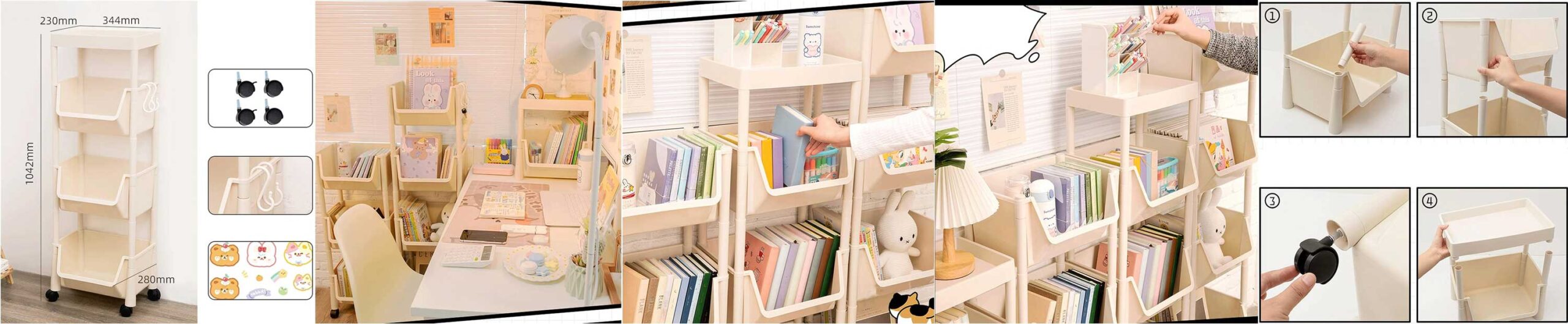 Rotating Bookshelf
