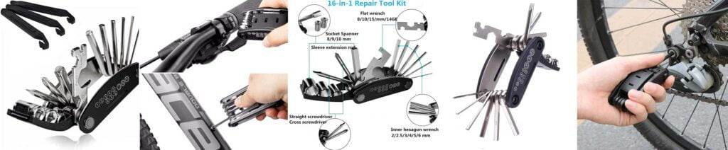 Bicycle Bike Repair Tools Kit